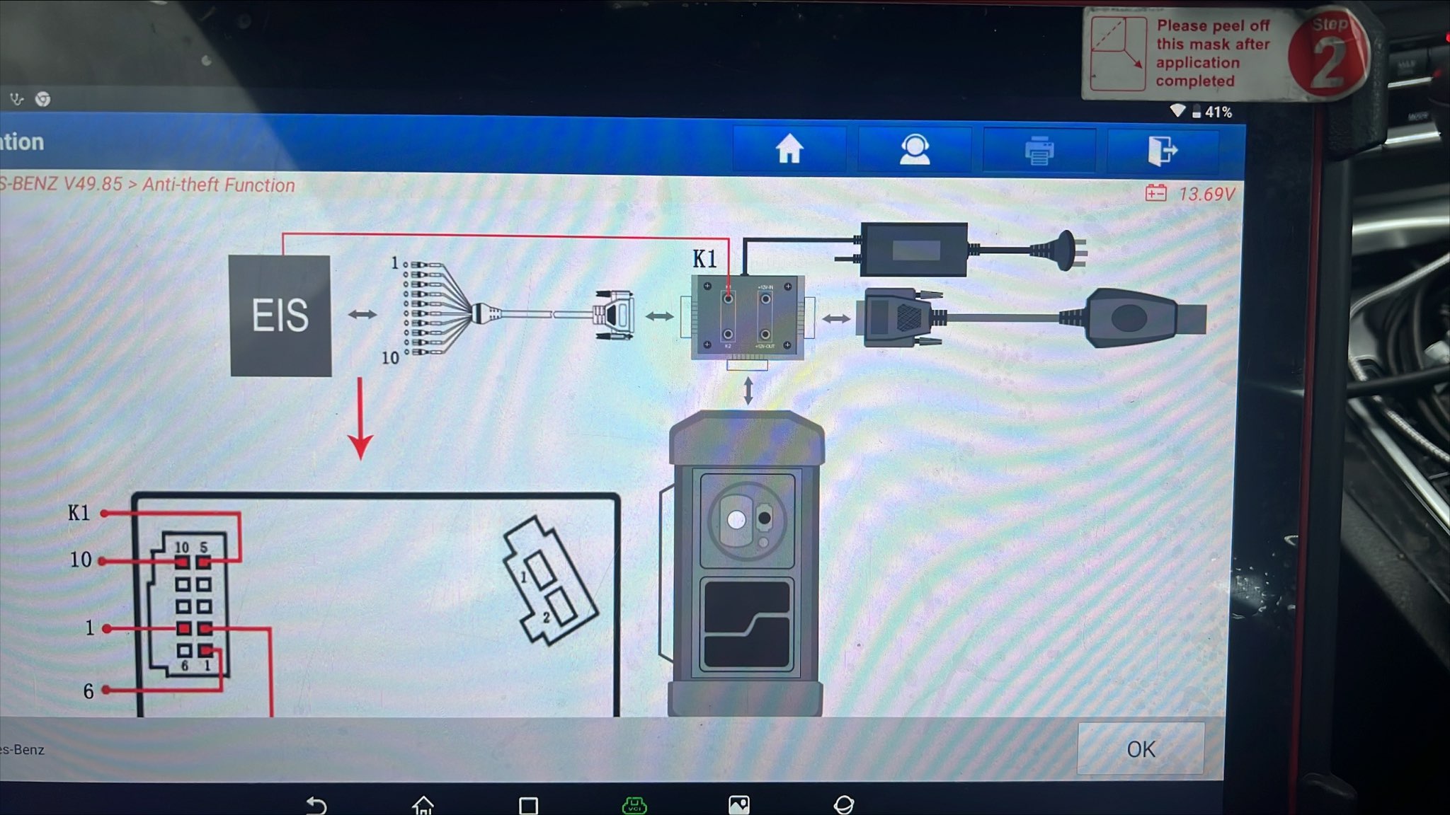 Launch-X431-MCU3-Adapter-for-X-PROG3-GIII-Work-on-Mercedes-Benz-All-Keys-Lost-and-ECU-TCU-Reading-SK396