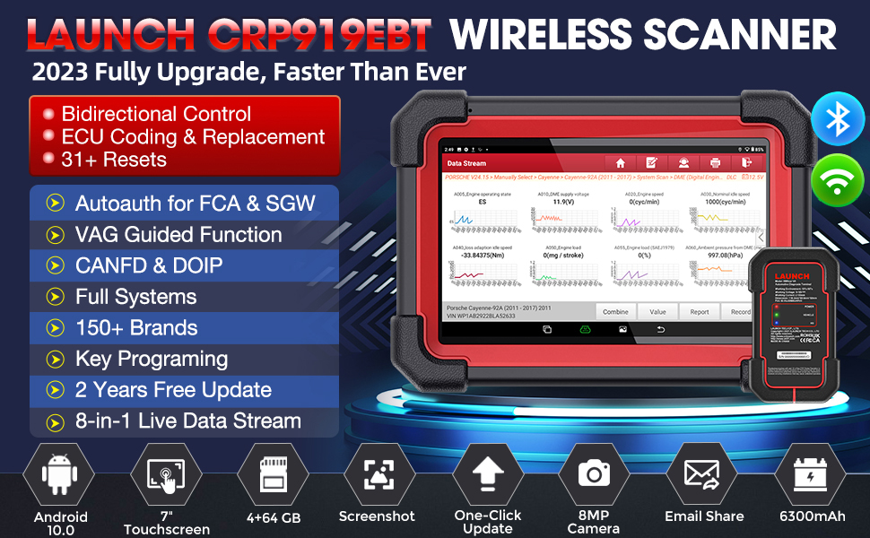 2023-Launch-CRP919E-BT-Diagnostic-Scanner-with-Bluetooth-Supports-CAN-FD-DoIP-and-ECU-Coding-31-OE-Level-Maintenance-Functions-SP479